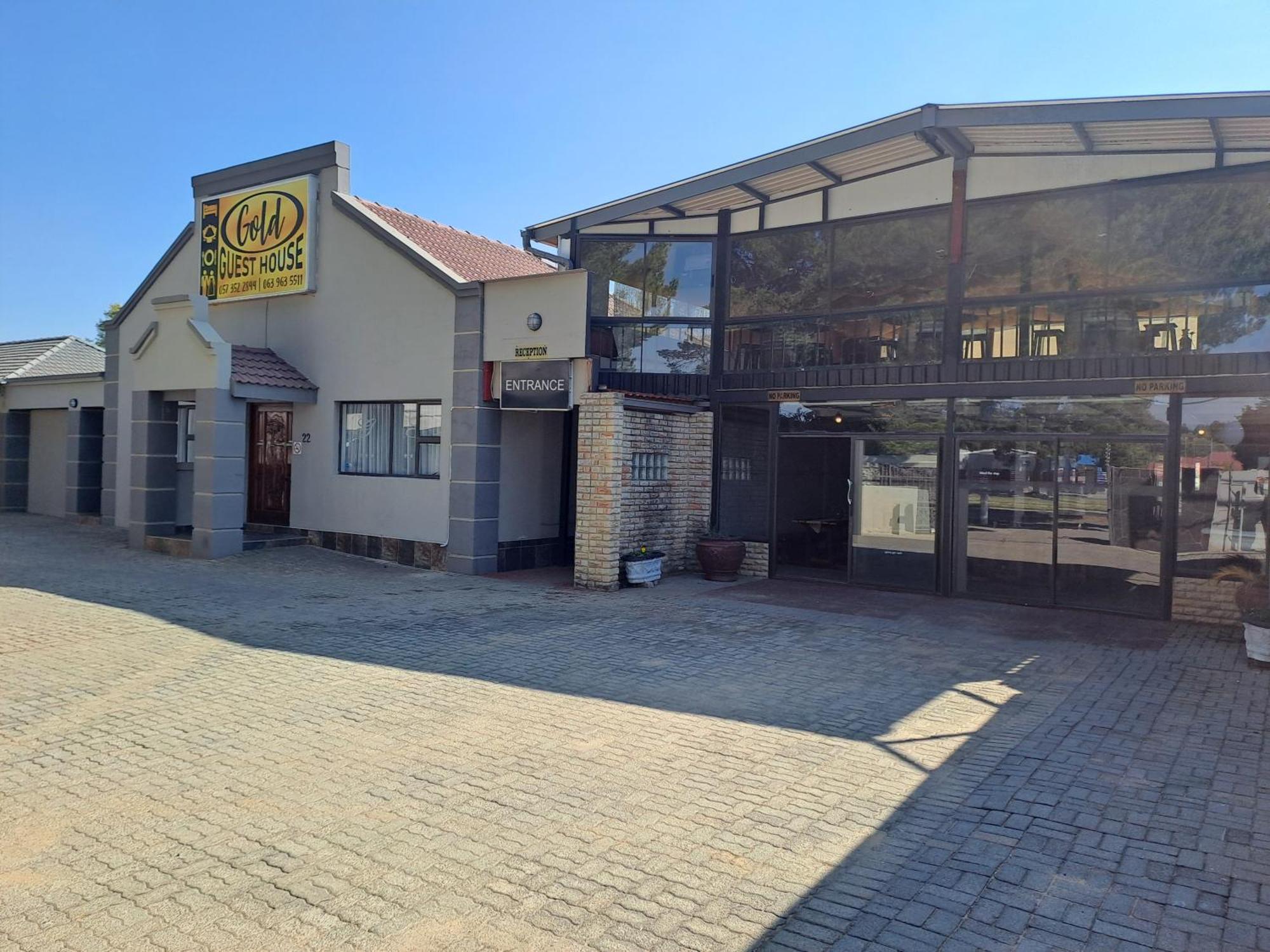 Gold Guest & Conference Bed & Breakfast Welkom Eksteriør bilde